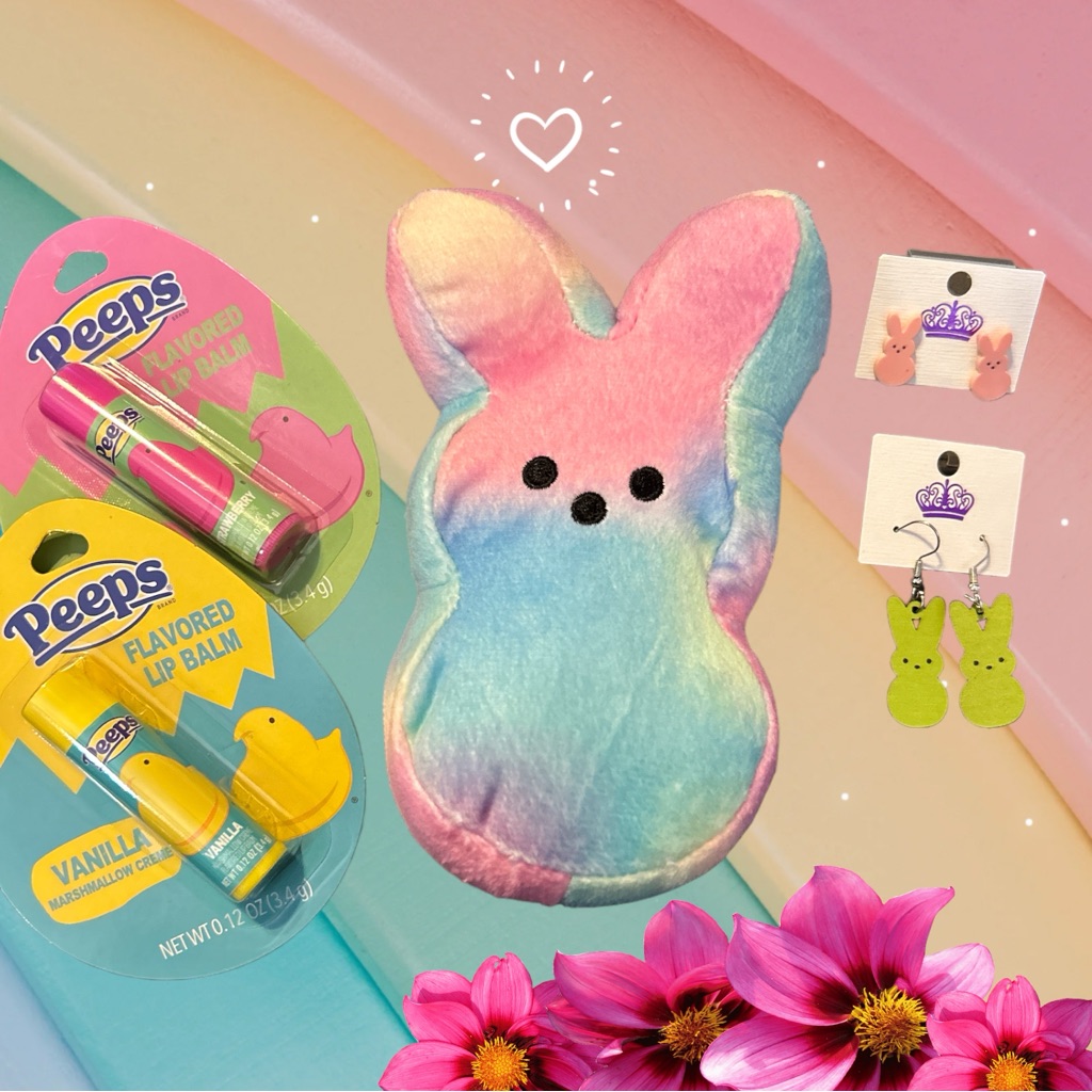 Peep Plush/ Earring Bundle